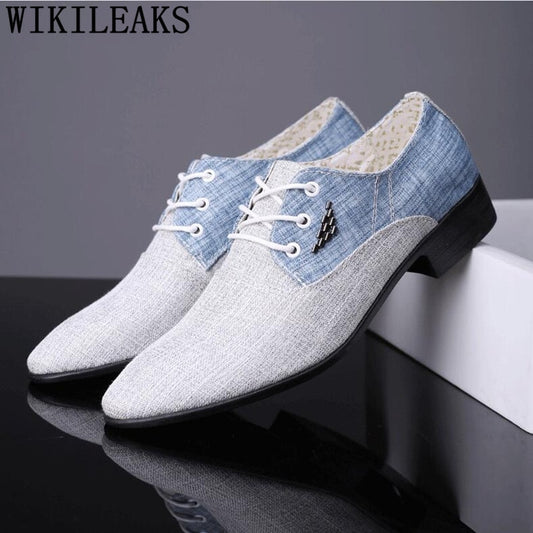 Men Luxury Brand Classic Oxford  Shoes For Men