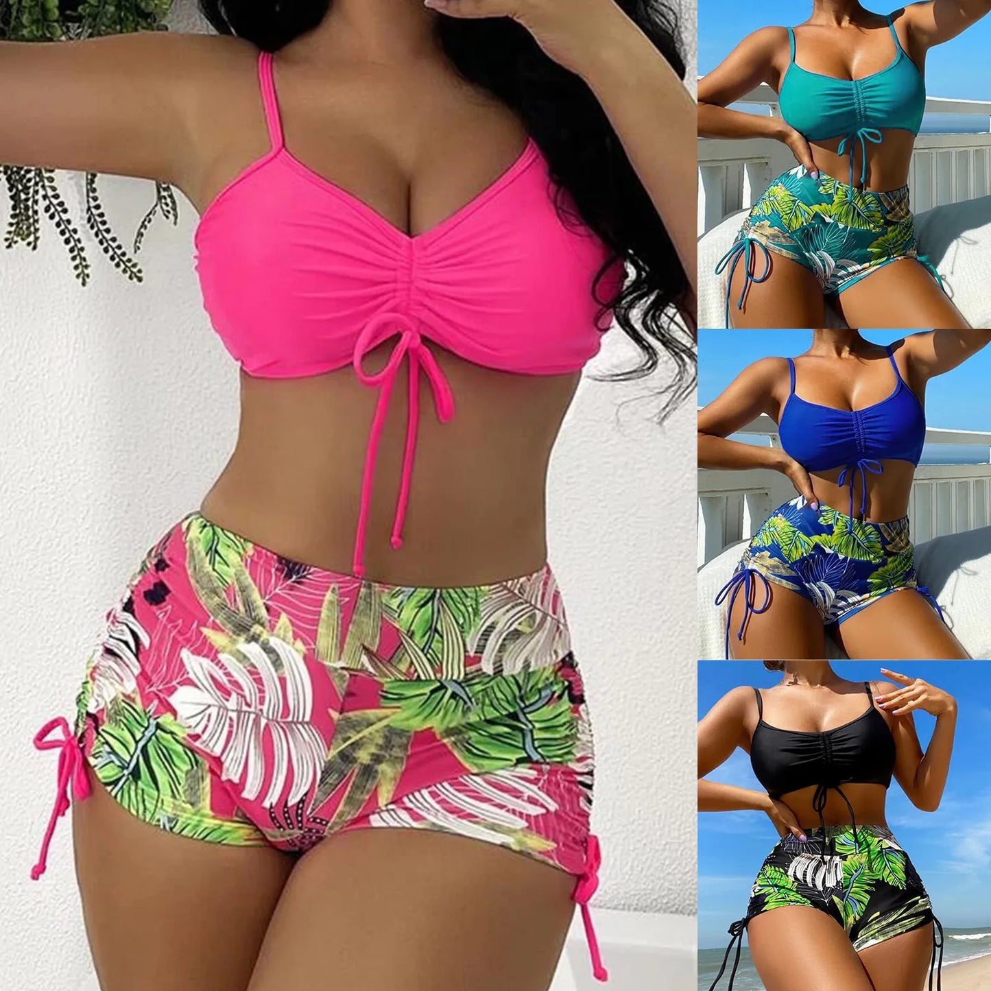 Women Two-Piece Floral Swimwear