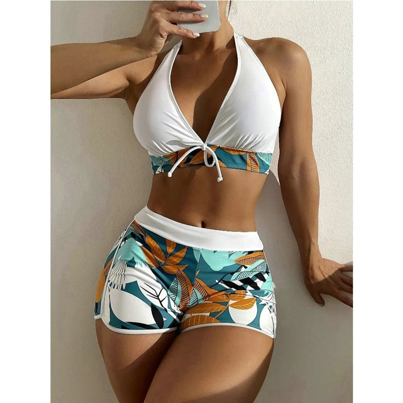 Women High Waist Sexy Swimwear