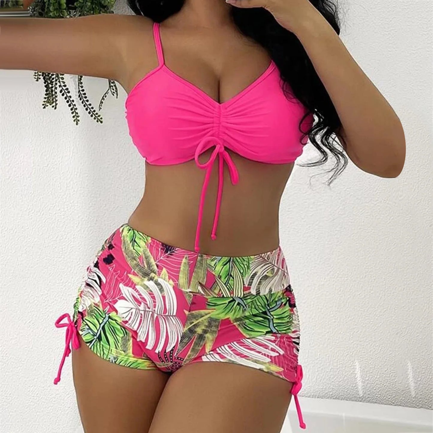 Women Two-Piece Floral Swimwear