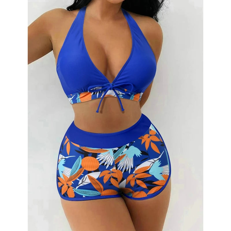 Women High Waist Sexy Swimwear