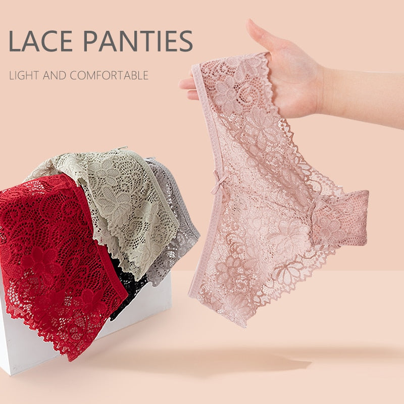 Women  Lace Panties Cozy Lingerie