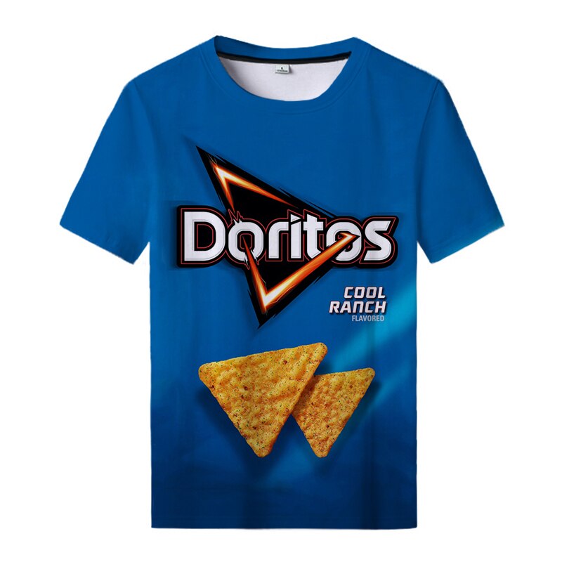 Snack Potato Chips 3D T Shirts