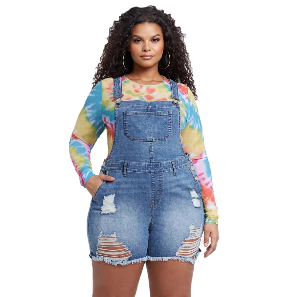 Women  Denim Rompers