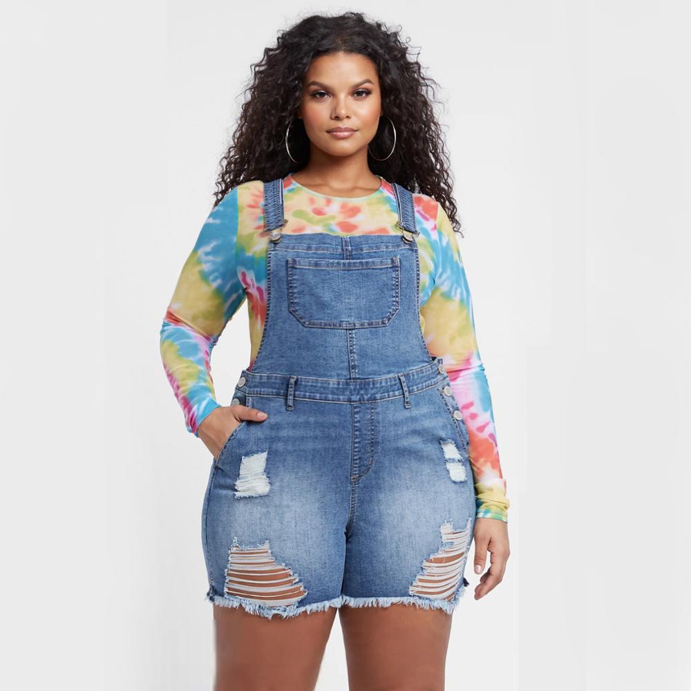 Women  Denim Rompers