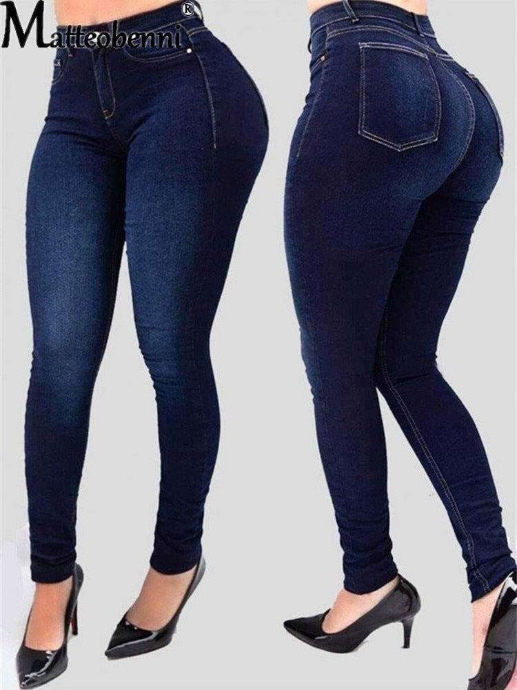 Women  Denim Push Up Butt Lift Jeans