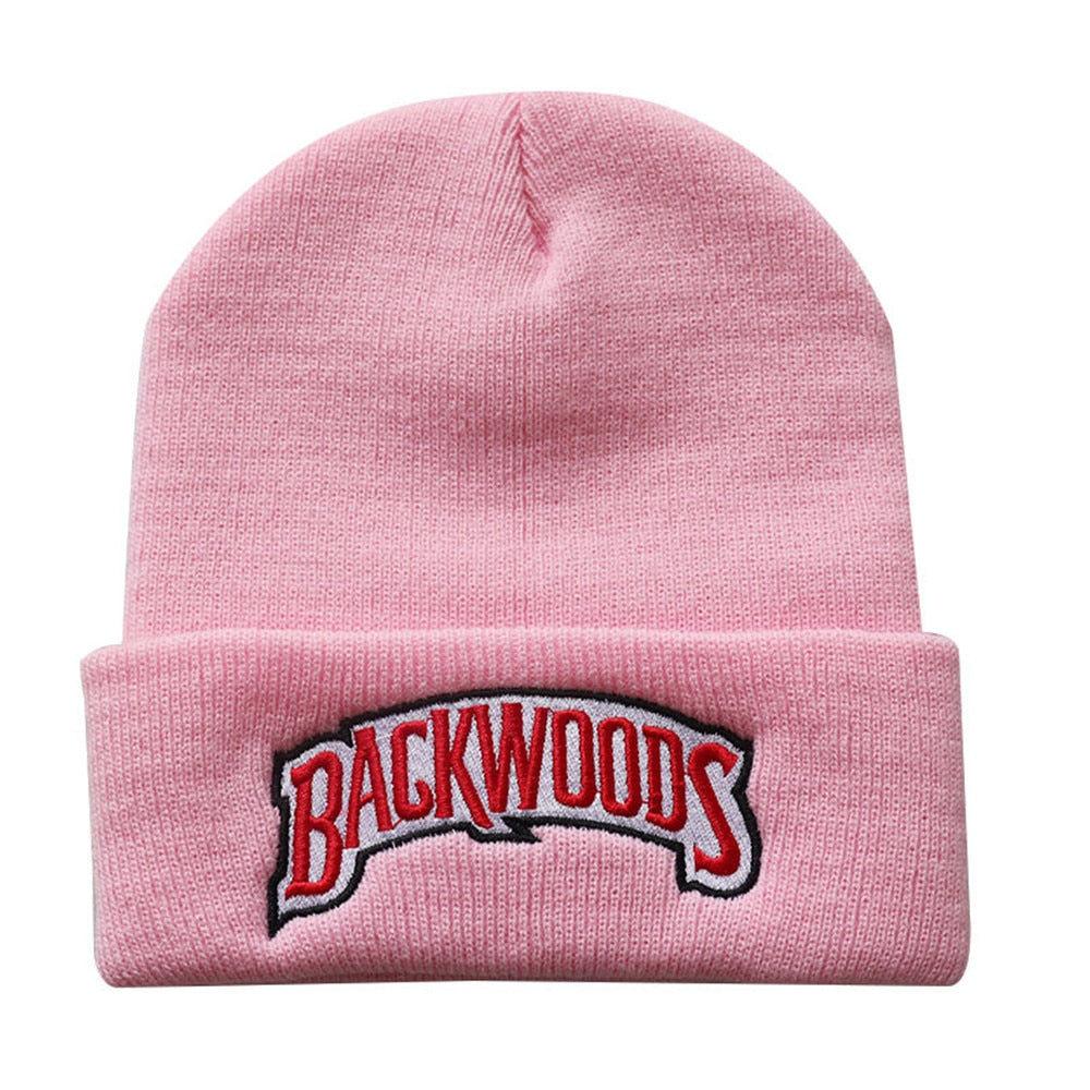 Beanies Backwoods Lettering Winter Hats