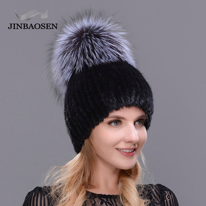 Women Mink Fur Hat