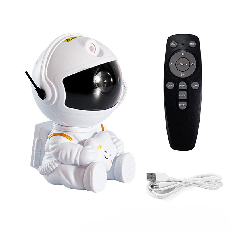 Astronaut Galaxy Star Projector Starry Night Light for Bedroom Accessories