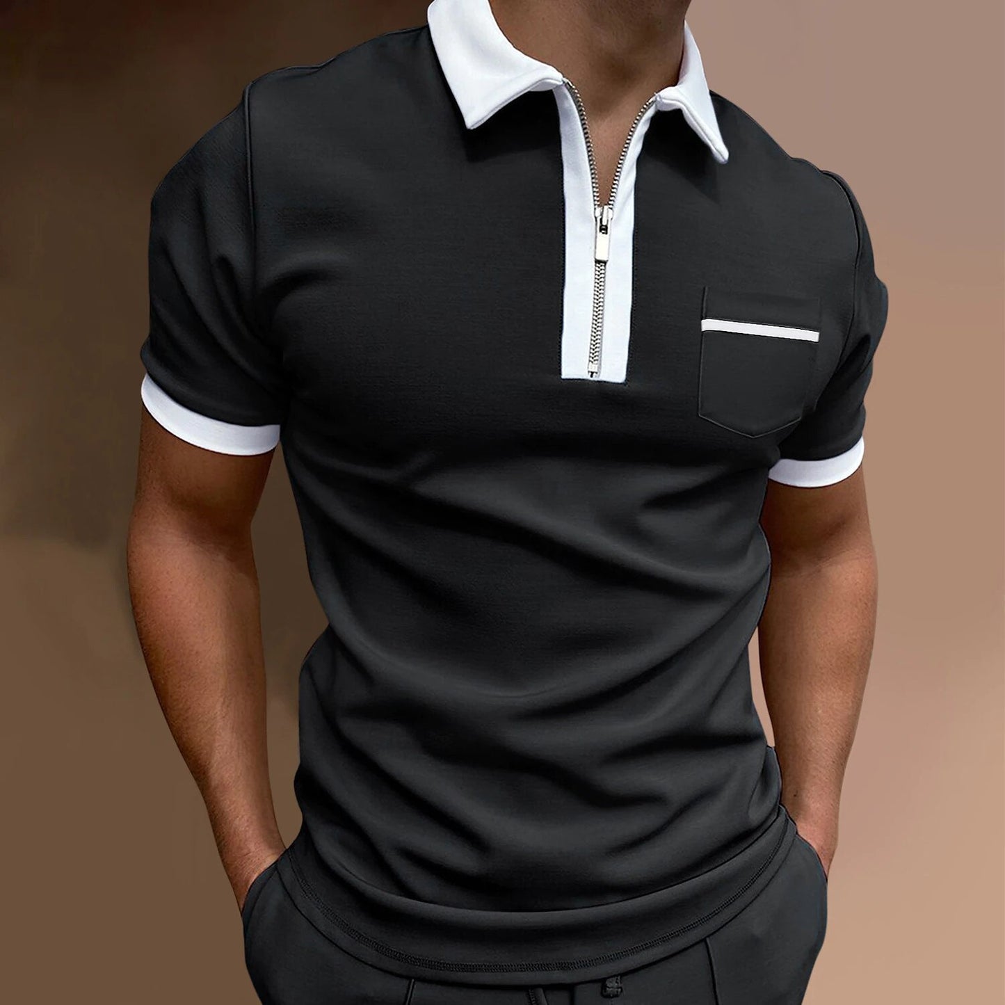 Men  Designer Polo Shirts With Short Sleeve