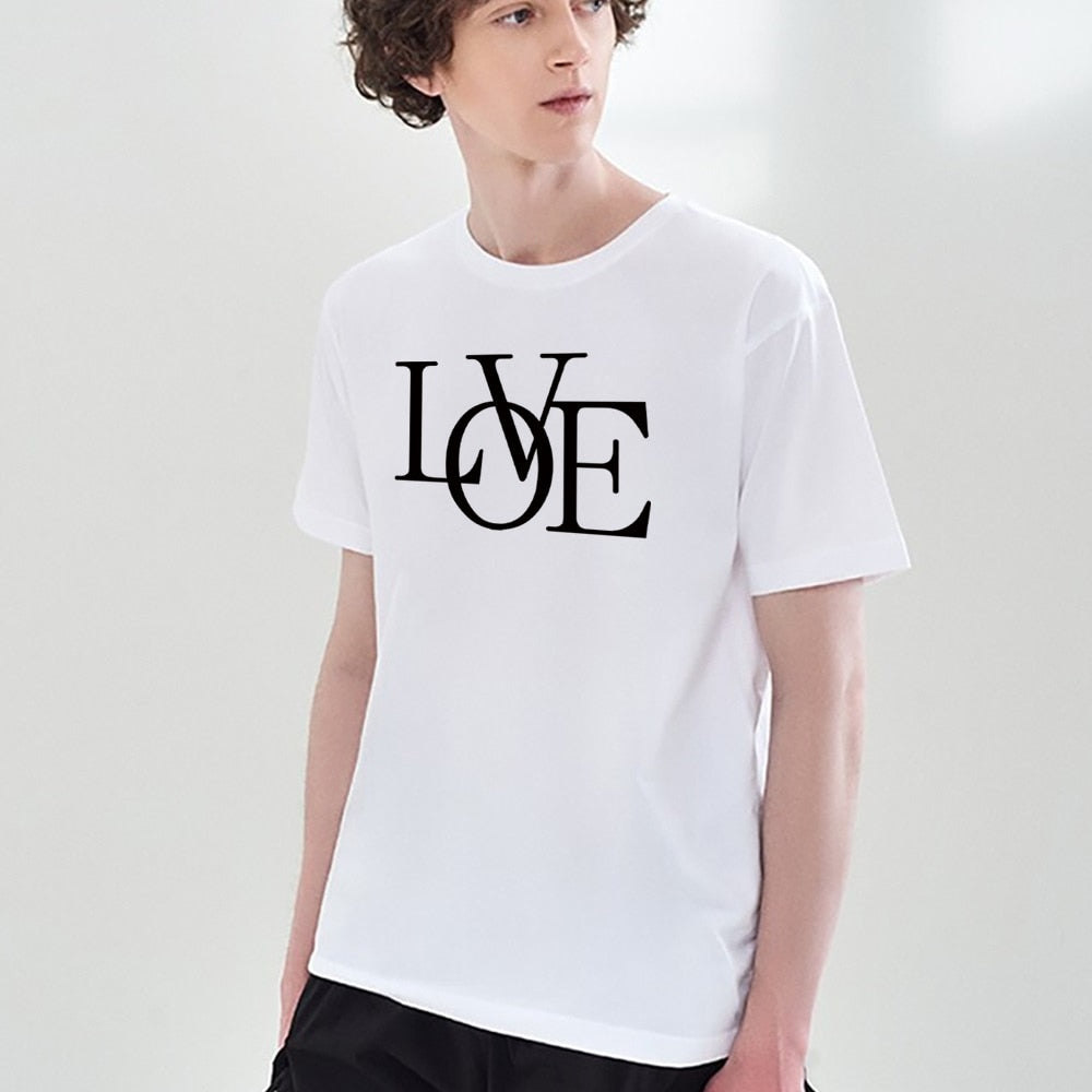 T-shirt for Men  Short Sleeve Text Printed