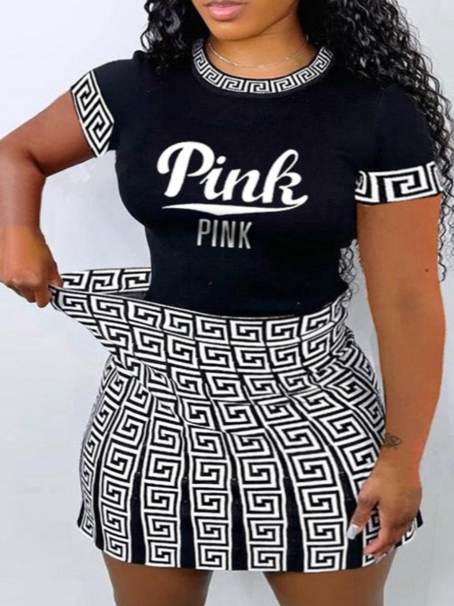 Women Plus Size Two Piece Outfits