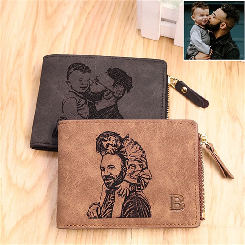 Personalized Custom Photo Wallet for Men