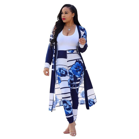 Women Cardigan Two Piece Set