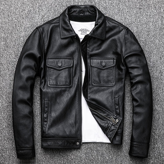 Men VANLED Leather Jacket