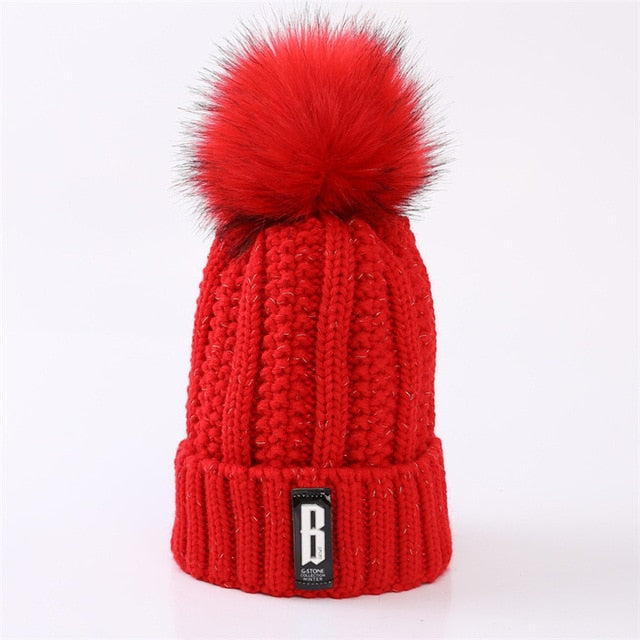Women  Winter knitted Beanies Hats