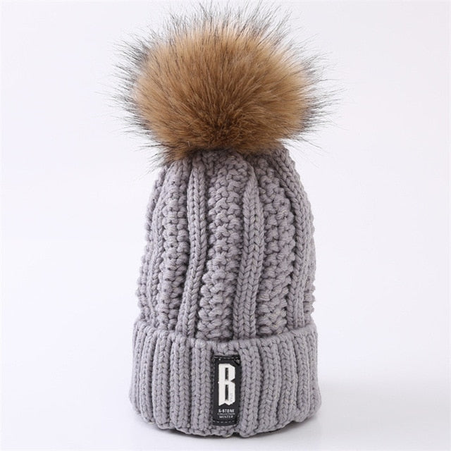 Women  Winter knitted Beanies Hats