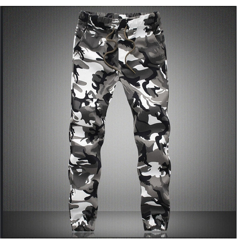 Camouflage Military Jogger Pants Men