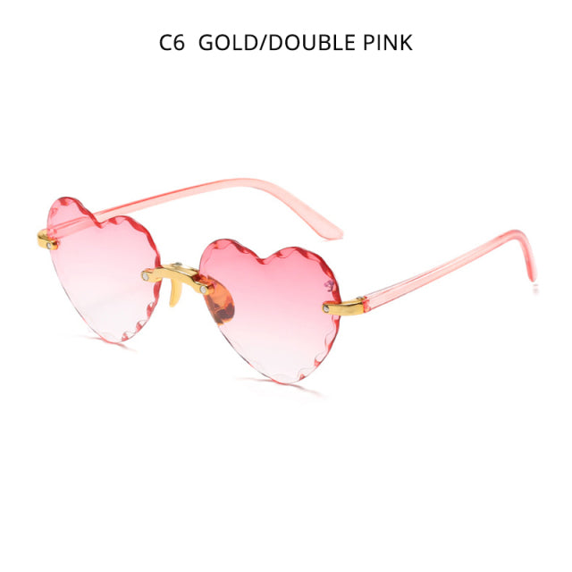 HOOBAN 2020 Fashion Heart Shape Women Sunglasses