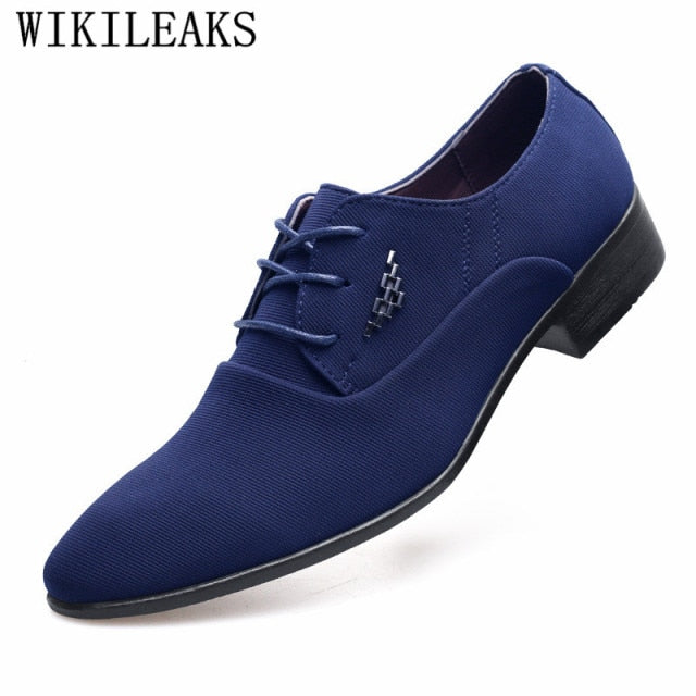 Men Luxury Brand Classic Oxford  Shoes For Men