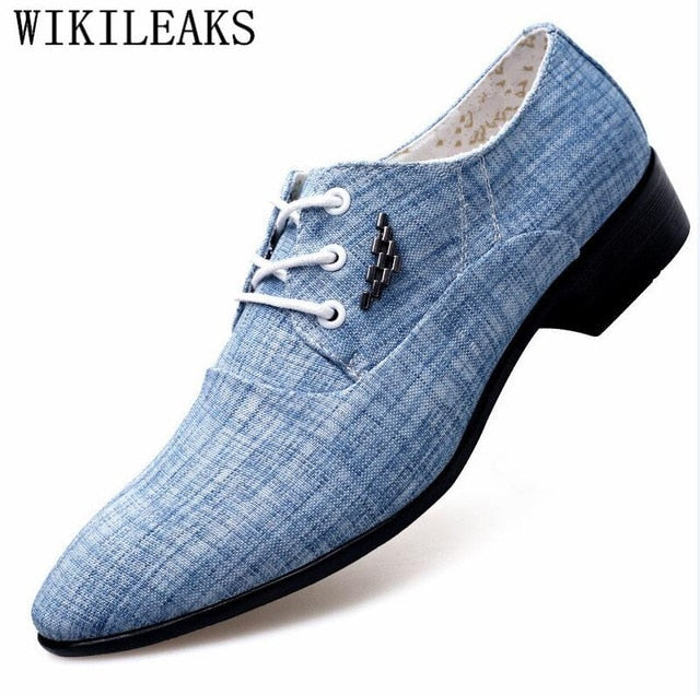 Men Luxury Brand Classic Oxford  Shoes For Men