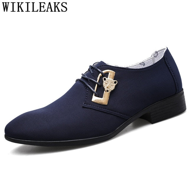 Men Luxury Brand Classic Oxford  Shoes For Men