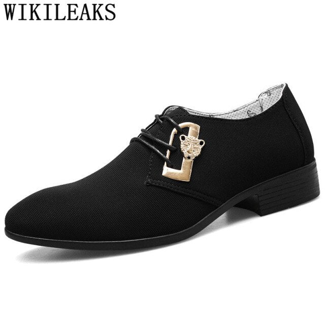 Men Luxury Brand Classic Oxford  Shoes For Men