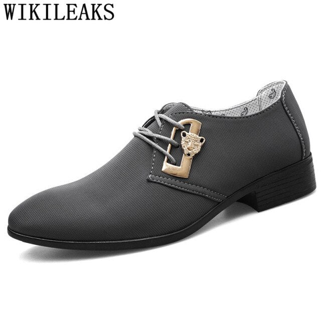 Men Luxury Brand Classic Oxford  Shoes For Men