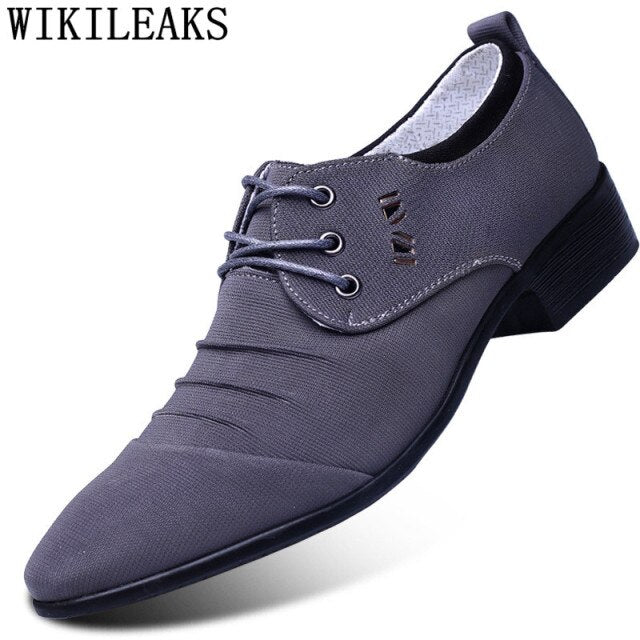 Men Luxury Brand Classic Oxford  Shoes For Men