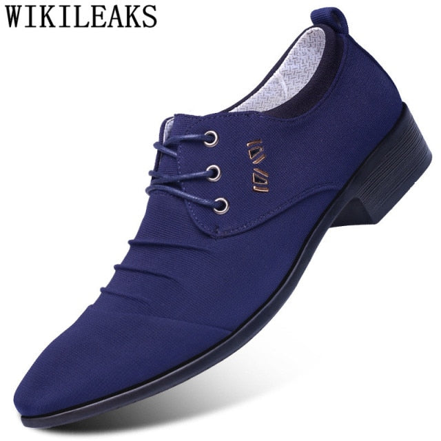 Men Luxury Brand Classic Oxford  Shoes For Men