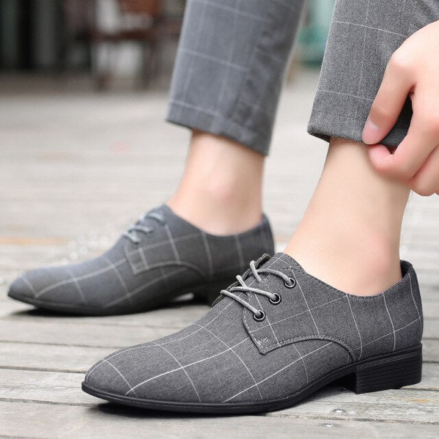 Men Luxury Brand Classic Oxford  Shoes For Men