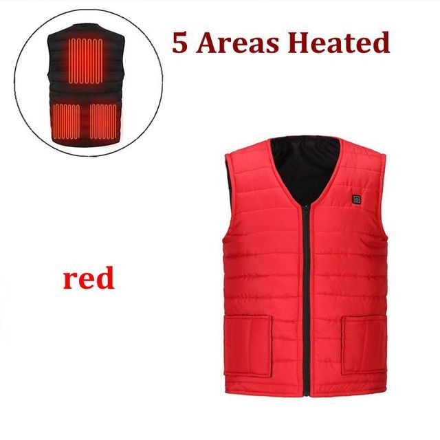 Men/Women  USB Infrared Electric Heating Vest