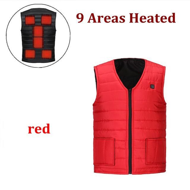 Men/Women  USB Infrared Electric Heating Vest