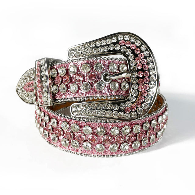Fashion Luxury Strap Diamond Belt