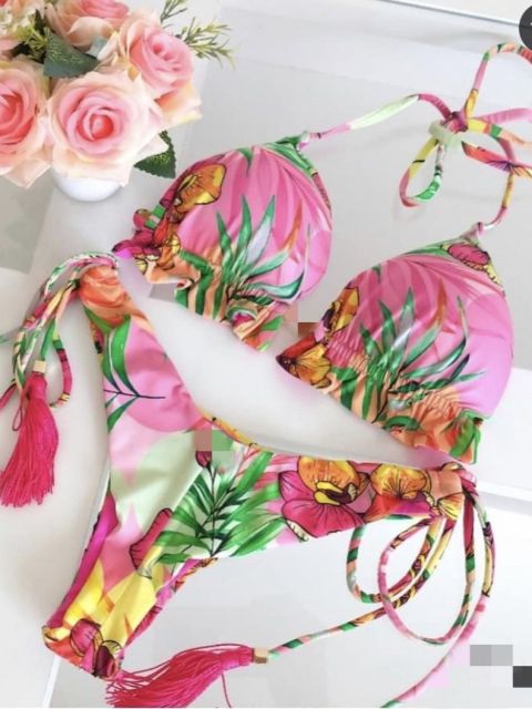 Elegant Assorted Color Bikini  Swimwear Women
